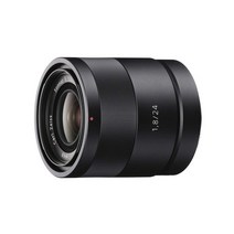 소니 광각 단초점 렌즈 APS-C Sonnar T E 24mm F1.8 ZA 자이스 렌즈 디지털 일안 카메라 α[E 마운트]용 순정 렌즈 SEL24F18Z