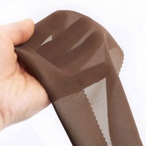 데코탑 칼라쉬폰19색 하이멀티 쉬폰 원단 천 대폭, 브라운