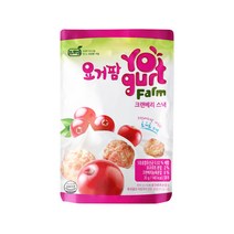 10+2 프로엠 요거팜 생 유산균 과자 세트 / 요구르트 과자 유산균 쌀과자 아이과자 아이간식 유아 유치원 간식, 02 요거팜 크랜베리 30g