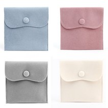 이너 스웨이드 악세사리 손가방 귀여운 동전 지갑 벨벳 파우치백 소형 수납 트래블 클러치 속가방 휴대용 무지 똑딱이 사각 미니백 미니 백인백 메이크업 가방 여행용 10cm 그레이