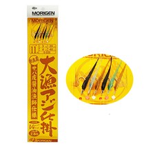 모리겐 볼락 열기 전갱이 고등어 어피카드채비 D-225 NEW