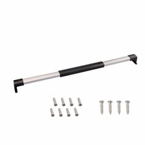 Nosenture 견고하고 안전한 미끄럼 방지 그립으로 21-5/8 인치에서 28-5/8 인치까지 조절 가능한 RV 스크린 도어 크로스 바 핸들, 중국, 1 세트