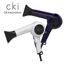 CKI-D400 전문가용 헤어 드라이기 1400W 드라이어, CKI-D400 화이트
