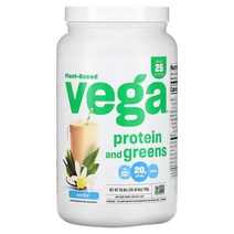 Vega 단백질 및 채소 바닐라 760g(26.8oz)