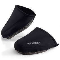 락브로스 방한 방수 자전거 슈즈 토커버 LF1030, 블랙, S