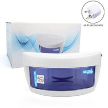 UV 살균기 악기 상자 급속 소독 살균 Esterilizador 매니큐어 도구 전문 손톱 족집게 캐비닛 221245, UK plug, 3.UK plug