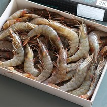 냉동 흰다리새우 2kg 페루산 3040 / 4050 중 대 사이즈, 1팩, 2kg 3040