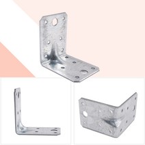 ㄱ자 꺽쇠 목재 연결 보강철물 브라켓 70x55x2.5T 20개