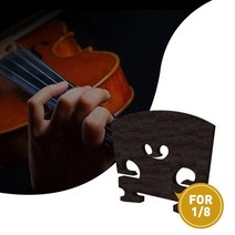 바이올린 부품 용품 1pc-마스터 에보니 브리지 44 34 12 14 18 브리지, 1 8