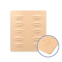 뷰티이너스 입체 실리콘 고무판(입술) 반영구 연습 고무판