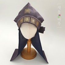 주원 금박 복건 (백일 1세) 남아복건 남아한복장신구 유아복건 아기복건