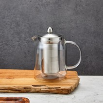 [모던하우스] 마이카페 스텐필터 내열유리 티팟 2 size, 750ml, 선택:단일상품