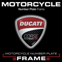 2020 두카티 바이크 번호판가드 MFMC02-2020 DUCATI 3LINE DESIGN MOTORCYCLE Number Plate Frame, D29