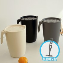 얼쓰 완벽밀폐 음식물쓰레기통 3.5L + 꾹꾹이, 아이보리 + 꾹꾹이 아이보리