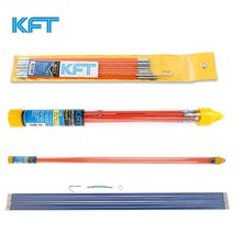 KFT 낚시대 요비선 전선 풀링 전공용품 천장 마루밑 전기공사 작업 인출선 안내선, 5100FT, 1개
