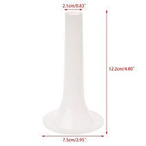 고기 충전용 플라스틱 고기 분쇄기 소시지 스터 퍼 튜브 경적 깔때기, C, 하나, C