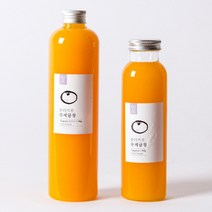 착즙 귤청(600ml) 감귤청 프리미엄 콜드프레스 수제청 분더키친, 딸기청(600ml)