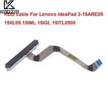 Lenovo IdeaPad 3 용 HDD 케이블 15ARE05 15ADA05 15IIL05 15IML 15IGL05 노트북 SATA