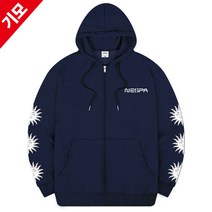 [당일출고/기모추가] 썬더페이스 후드집업 빅사이즈 남자여성 ZAHD_0023