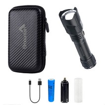 USB 충전식 9core LED 손전등 XHP100 고휘도 줌 랜턴 후레쉬 서치라이트