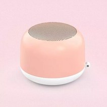 USB 블루투스 스피커 앰프 가정용 휴대용 미니 핑크 귀여운 야간 조명 방수 야외용 베이스 컴퓨터 액세서리 Bocina A, Pink