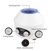 4000rpm 전기 혈액 원심 분리기 실험실 Prp 플라즈마 원심 분리기 기계 15ML * 6 원심 분리기 튜브 800 미, 01 800MINI