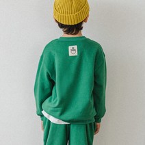 [해피버스] 해피기모아동상하세트 그린