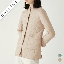 인디안 웰메이드 여성 데일리스트 등판 스트링 퀼팅 패딩 MDEKAYS1311