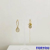 ForU701 언발 원석 유니크 귀걸이 악세사리 여성귀걸이 금귀걸이 브로치 악세사리쇼핑몰