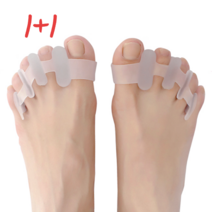 1+1 엄지 발가락링 실리콘 발가락 교정기 2 set, 2세트
