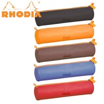 [로디아] 라마 원형 필통(색상선택), 색상:오렌지