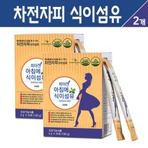 차전자피 식이섬유 분말 스틱 배변활동 도움 쾌변 장건강 기능식품 인도산 차전차피 유산균 17종 프락토올리고당 메이플시럽 자일리톨 함유 수용성 섬유질 질경이 껍질 가루 사과맛, 아침에 식이섬유 차전자피 분말 30스틱, 2박스