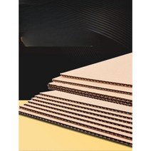 골판지 보드 양면골판지 6mm 공예 종이 평골판지 대형