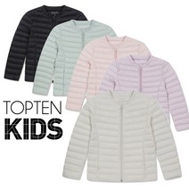 탑텐키즈 여아 리얼라이트 구스 경량다운 점퍼 자켓