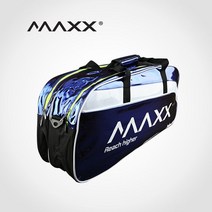 MAXX 맥스 배드민턴 토너먼트 가방 REACH HIGHER BLUE, 단일옵션
