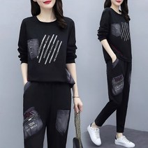 유숀 레자데님패치투피스