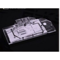 [해외] EVGA NVIDIA GEFORCE RTX 2080TI KINGPIN 풀 커버 그래픽 카드 워터 블럭 NEV2080TIKPX 용 BYKSKI GPU 워터 블럭, No Light