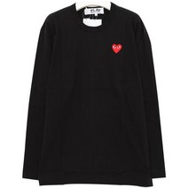 [꼼데가르송] 22FW P1T118 BLACK 긴팔 티셔츠