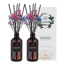 에스메랄다 보니언 플라워 디퓨저 200ml 2개입, 화이트 머스크 향