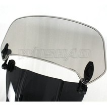 오토바이 윈드 스크린 보조 실드 가드 scooter windscreen extension 라이즈 스포일러 forza forza nss300 nss250 리플렉스 nss 300, 연기 360mm 2