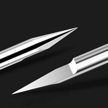 4mm 6mm 생크 PCB 조각 비트 V 모양 팁 엔드밀 CNC 라우터 1 개 텅스텐 카바이드 3D 밀링 커터, 01 H 4mm_22 VB-A60-T03