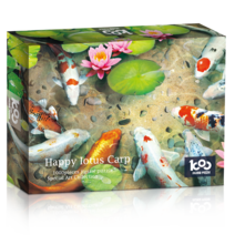 명화 인물 영화 풍경 유명 애니 캐릭터 직소퍼즐 1000P 행복 연꽃 잉어