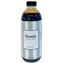 슬로울리 더치커피 콜드브루 원액 1000ml, 03.케냐AA 1L(페트병)