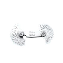 미쓰도요 188-151 나사 피치 게이지(미리/유니파이) 0.4-7mm/4-42TPI(51pcs)