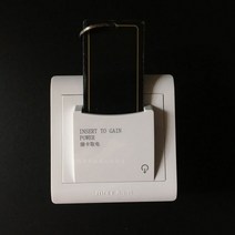 전기판넬전기세 호텔 에너지 절약 스위치 86 유형 마그네틱 카드 삽입 전원 8800w 40a 15s 지연 전원 소켓이있는 3 라인, [02] 1 set energy saving