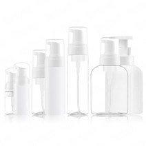 거품용기 버블펌프, 오픈타입 300ml, 클리어