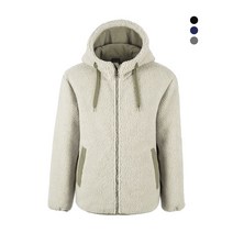 랜더스 헤비 후드 플리스 자켓(JK490W) 아이보리
