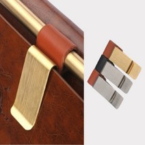 펜 메모장 다이어리 꽂이 볼펜 홀더 만년필 펜거치대 노트 연필, 골드브라운