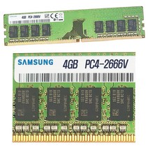 삼성전자 정품 DDR4 4G 4기가 PC4 데스크탑 메모리 램 업그레이드 에코, 삼성 4G 2666MHz (21300)