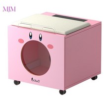 소형 고양이 털건조기 대형 펫드라이룸 드라이룸 강아지 반려동물, KT01 핑크 무방석 6Kg 적용
